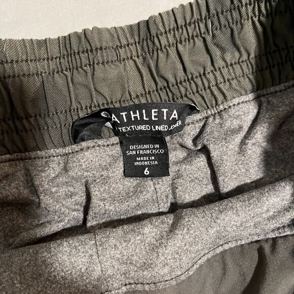 Athleta Camo Lined Jogger Size 6 - Picture 2 of 10